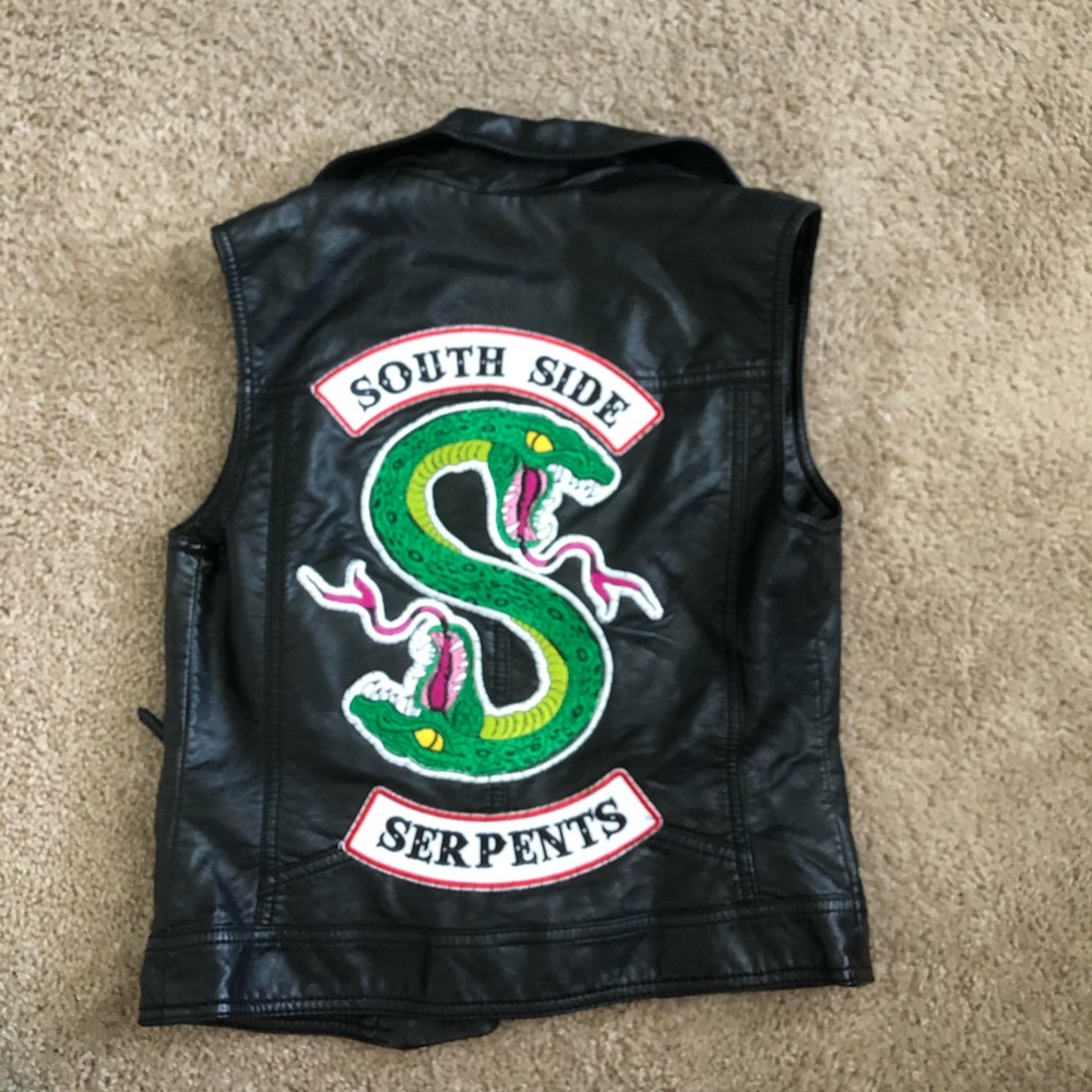 H&M Faux leather vest